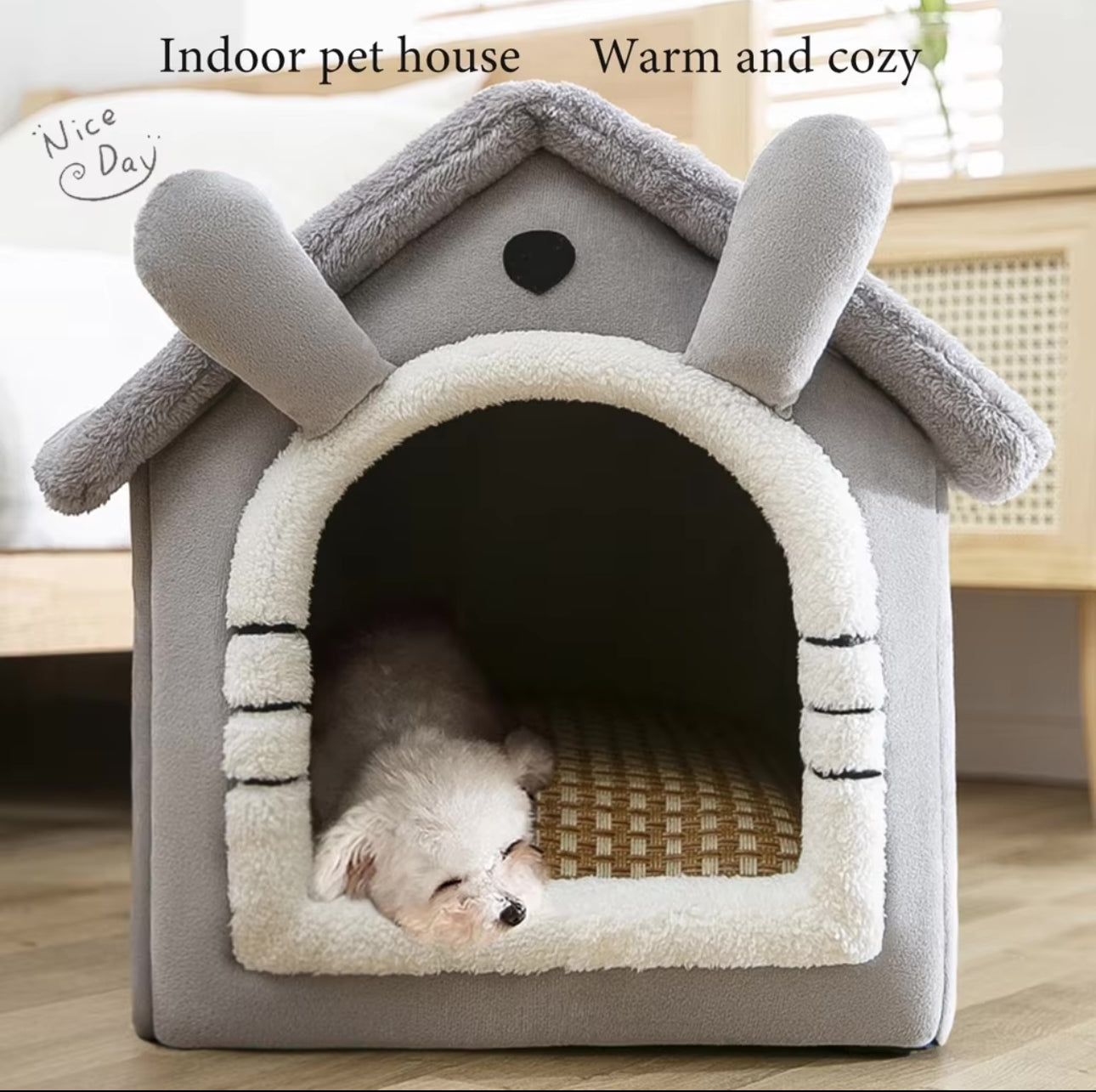 Cat and Dog Foldable Bed